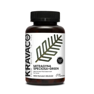 Kravaco's Kratom Green, Mitragyna Speciosa