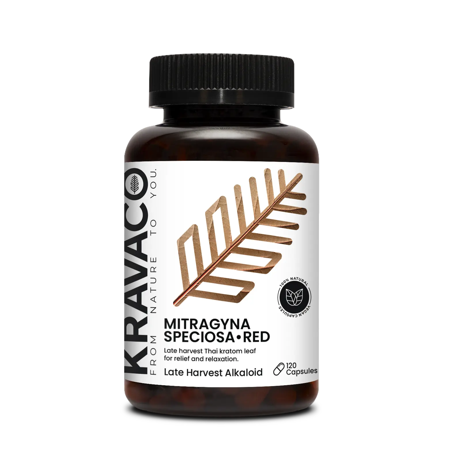 Kravaco's Kratom Red, Mitragyna Speciosa