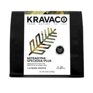 Kravaco's Kratom Plus, Mitragyna Speciosa