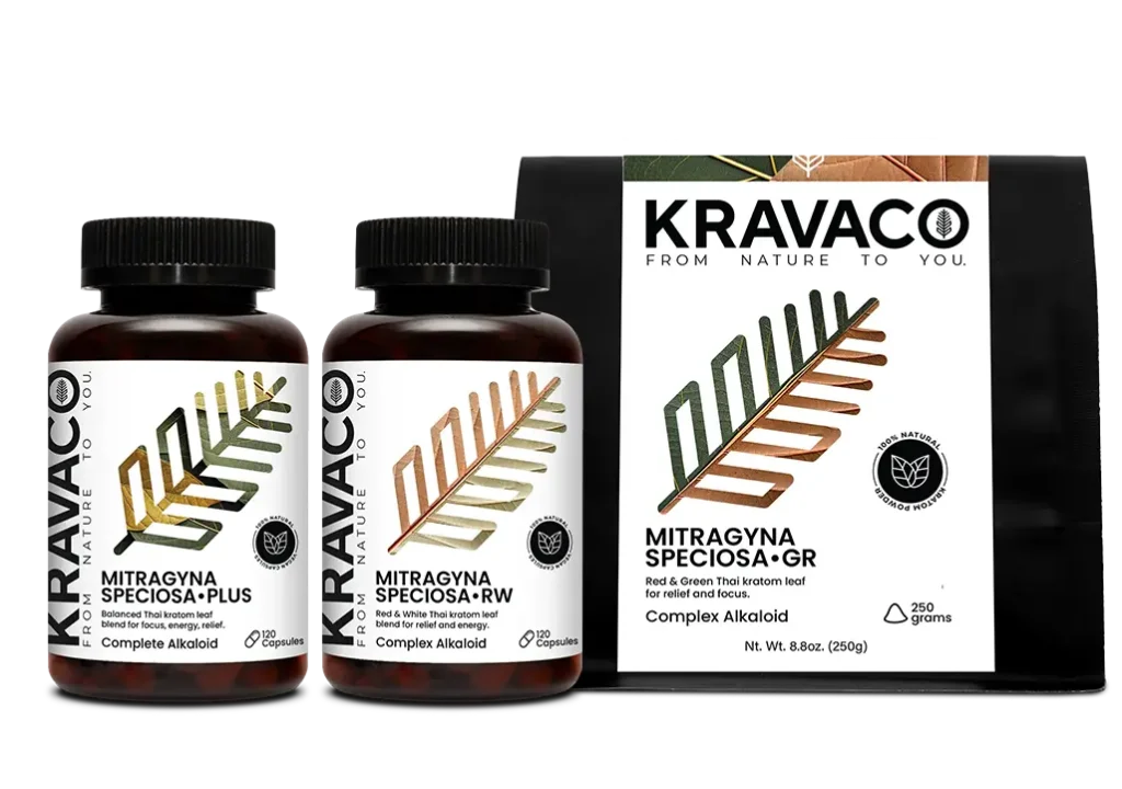 Pure Kratom. From Nature to You. KRAVACO